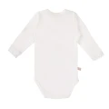Babyset mit Body, Strampler und Fußhose in Ecru