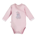 Babyset Body, Strampler und Jäckchen in Rosa