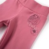 Mädchenset mit Tunika mit Tüllrüsche und rosa Leggings