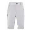 Set aus weißem Hemd-Body und eleganter grauer Hose