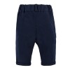 Set aus weißem Hemd-Body und eleganter dunkelblauer Hose