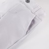 Set aus weißem Hemd-Body, grauer eleganter Hose und grauem Sakko