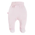 Baby-Set mit Body, Strampler, Halbstampler und Mützen in Rosa