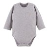 Graues Ripp-Set aus Body und Leggings