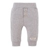 Graues Ripp-Set aus Body und Leggings