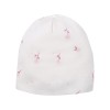 Baby-Set: Body, Strampelhose, Mütze und Strampler Creme mit Blümchen