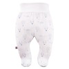 Baby-Set: Body, Strampelhose, Mütze und weißer Strampler mit blauen Ballons