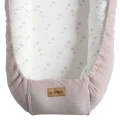 Baby nest beige with teddy bears 90x50 cm