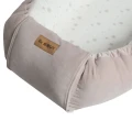 Babynest Beige mit Teddybären 90x50 cm