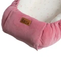 Babynest Rosa mit Blümchen 90x50 cm