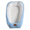 Babynest Blau mit Ballons 90x50 cm