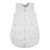Weißer Babyschlafsack mit Blättern 0,5 TOG