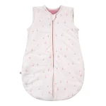 Kremfarbener Baby Schlafsack mit Blumen 0,5 TOG