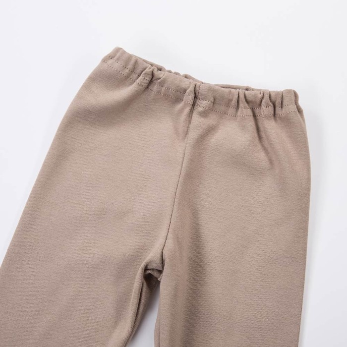 Kinderleggings Dunkelbeige