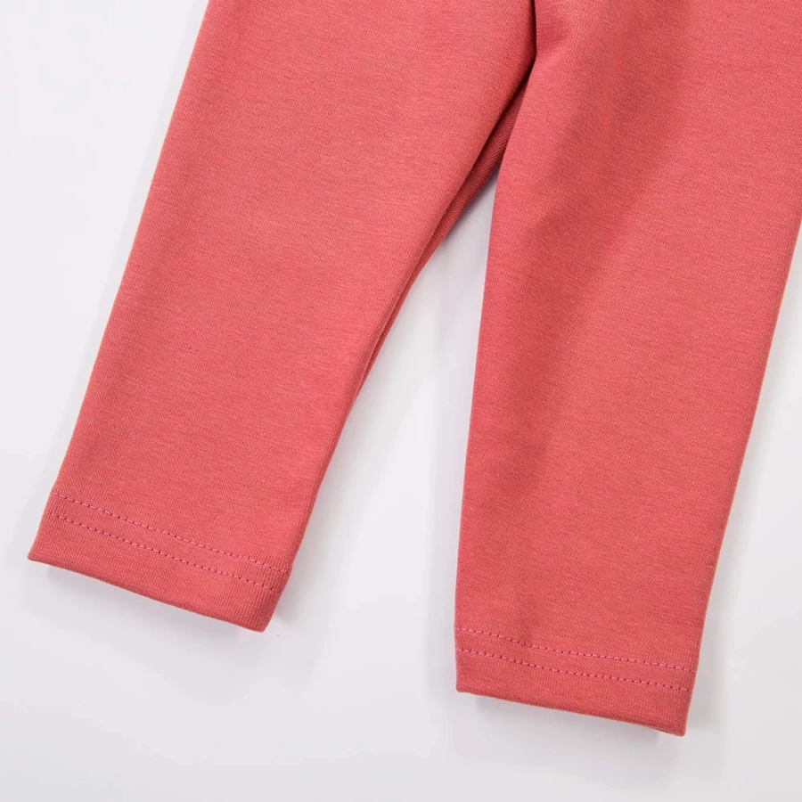 Kinderleggings Dunkelpfirsich