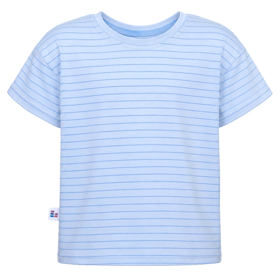 Kinder T-Shirt blau gestreift