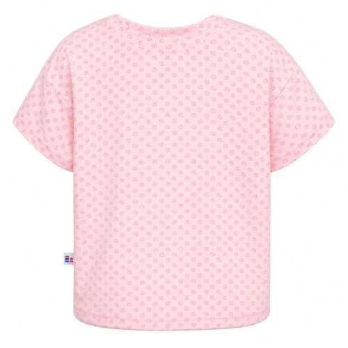 Kinder T-Shirt rosa mit Blumen