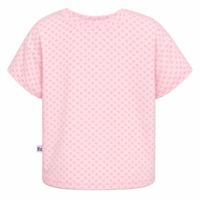 Kinder T-Shirt rosa mit Blumen