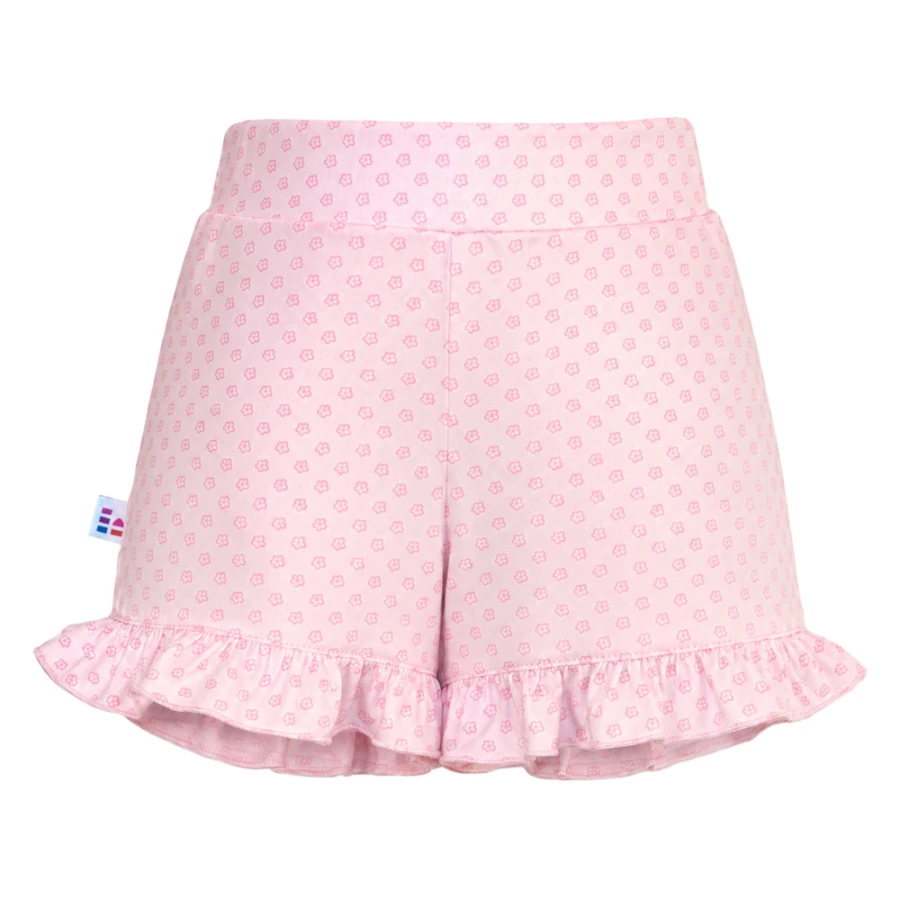 Kinder Shorts rosa mit Blumen