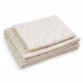 Muslin-Bettwäsche mit Füllung Beige mit Bärenmotiv