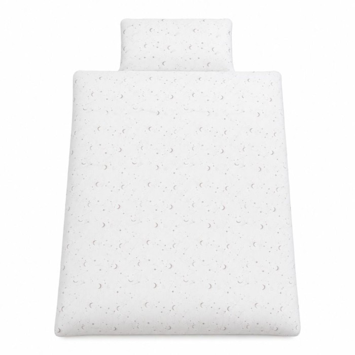 Muslin-Bettwäsche mit Füllung Ecru mit Sternen