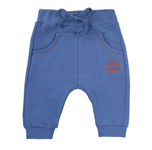 Pants LITTLE SAILOR blue
