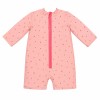 UV Bade-Romper rosa mit Erdbeeren