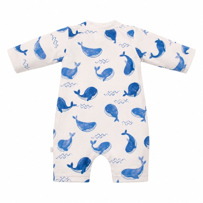 UV-Romper ecru mit Walen