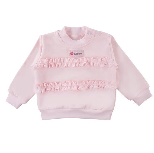 Sweatshirt PEONY light pink