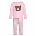 Rosa Kinderpyjama mit Bärenmotiv