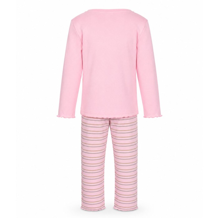 Rosa Kinderpyjama mit Bärenmotiv