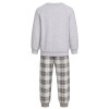 Grauer Kinderpyjama mit Bärenmotiv