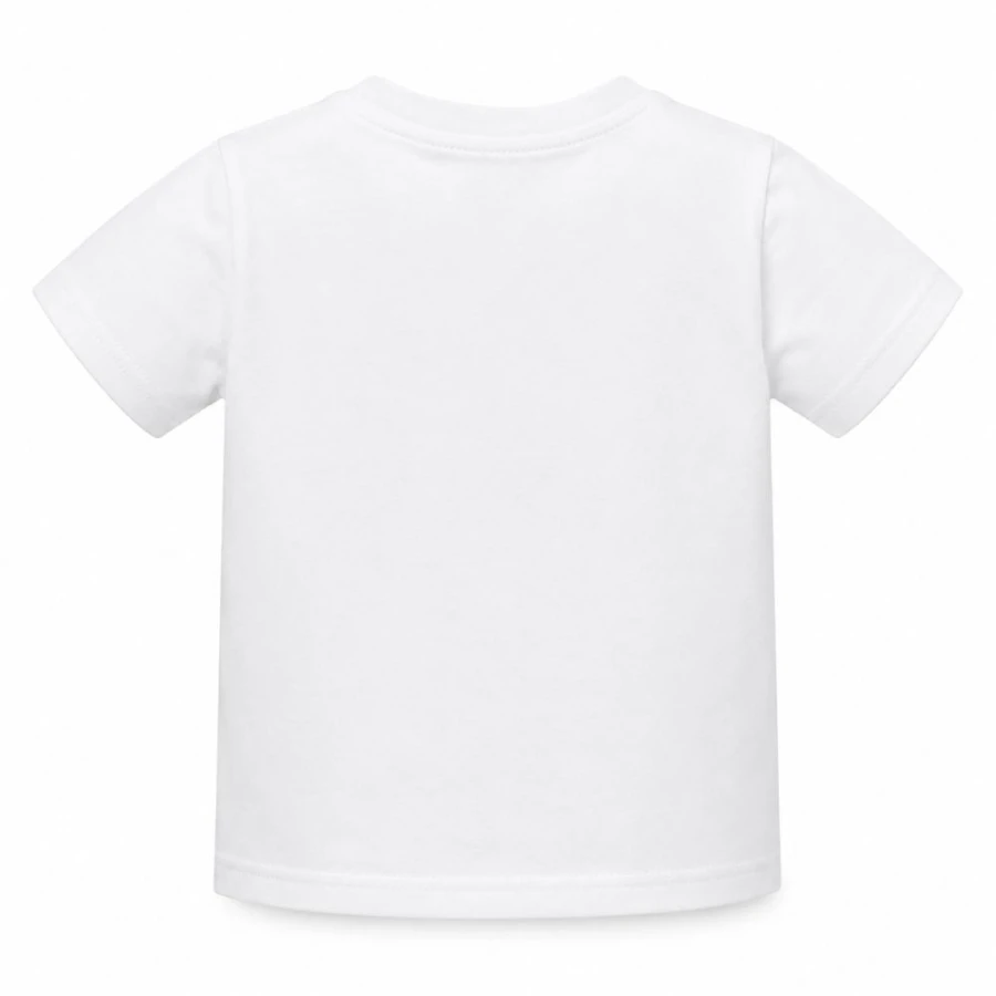 Weißes Premium-Basic-T-Shirt für Kinder