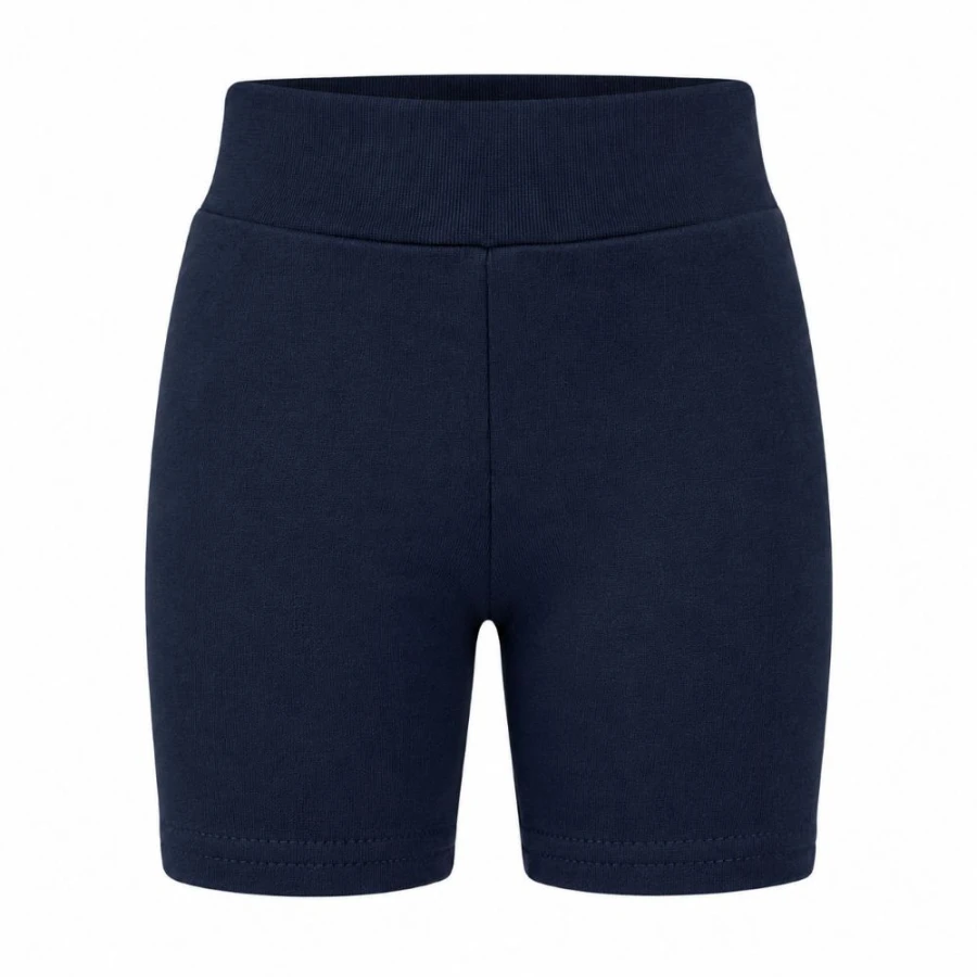 Marineblaue Basic-Radlerhose für Kinder