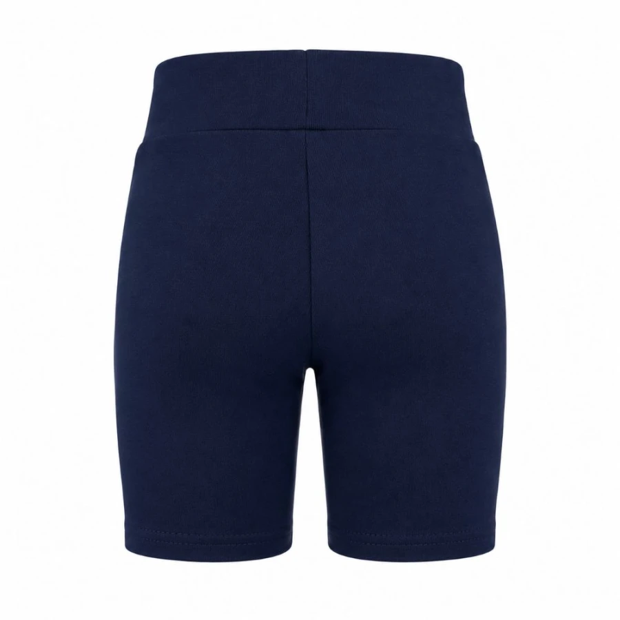Marineblaue Basic-Radlerhose für Kinder