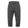 Graphitfarbene Basic-Leggings für Kinder