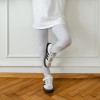 Graue Kinder-Leggings Basic