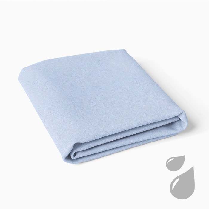 Wasserdichter Matratzenschoner Blau