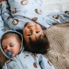 Blaues Kinder-Sweatshirt mit Igelmotiv