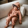 Brauner Kinder-Trainingsanzug