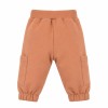 Brauner Kinder-Trainingsanzug mit Stickerei