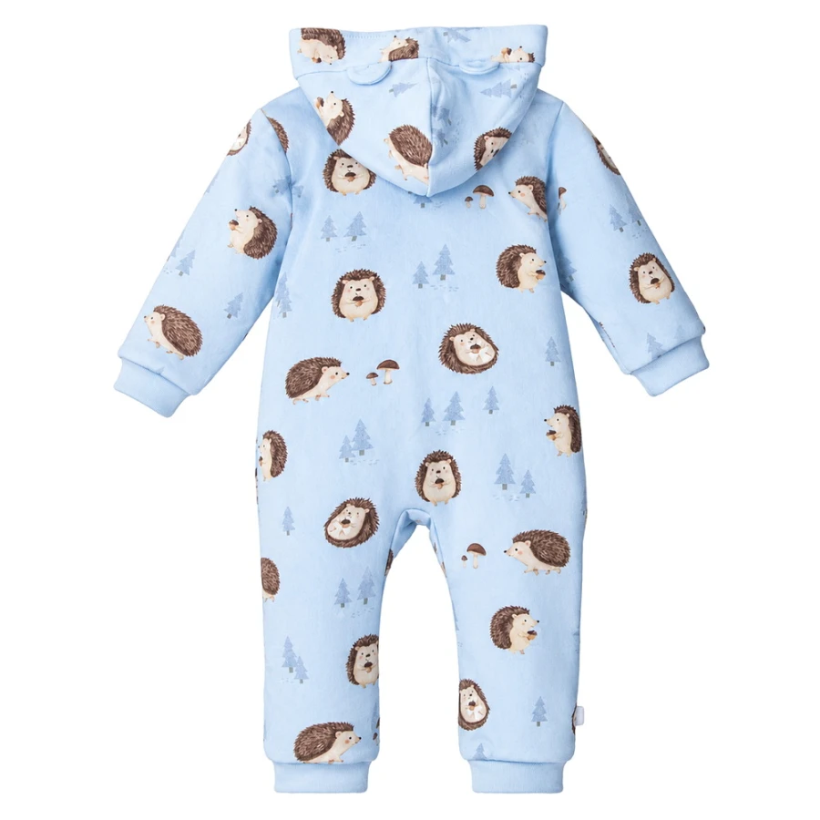 Baby-Sweatoverall mit Igelmotiv