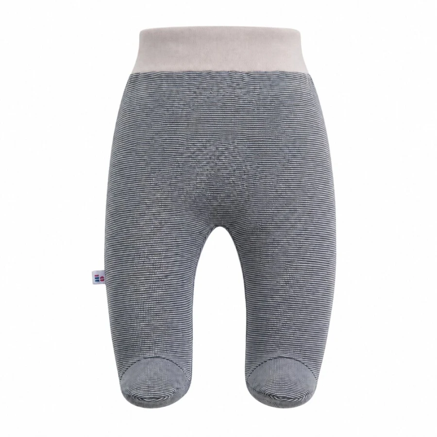 Baby-Stramplerhose mit Streifen