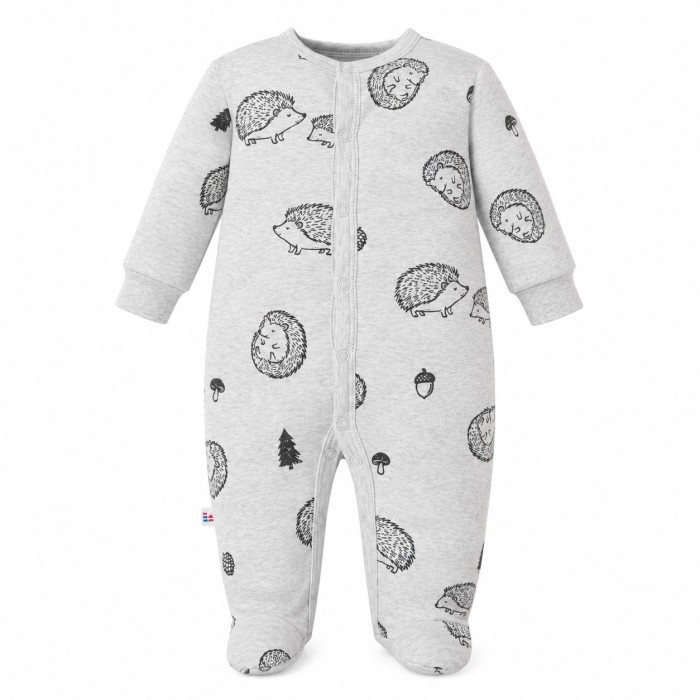 Baby-Strampler mit Igelmotiv