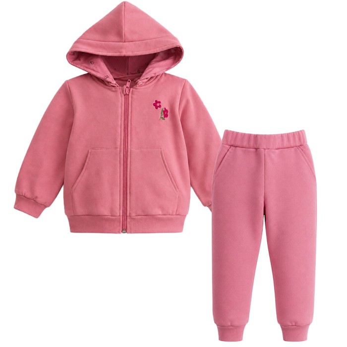Mädchen Trainingsanzug rosa