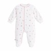 Baby-Strampler mit Blumenmuster