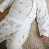 Baby-Strampelhose weiß