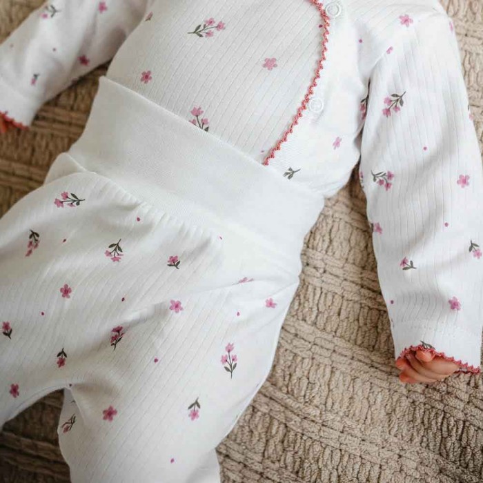 Baby-Strampelhose weiß