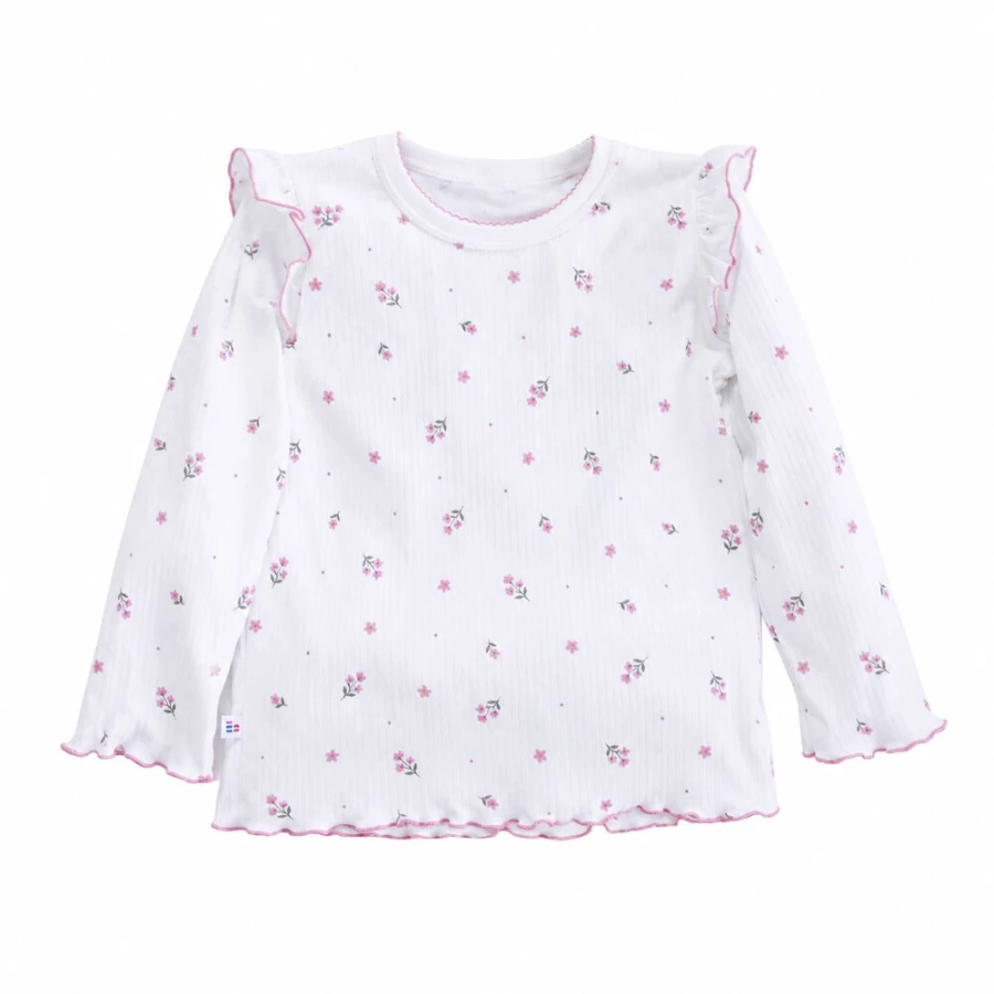 Mädchenbluse mit Blumen