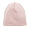 Rosa Baby-Mütze aus Merinowolle